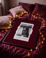 Personlig Polaroid Valentine tavla