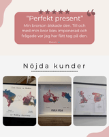 Personlig länder tavla